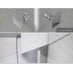 Resguardo de Duche Angular Portas Reclinavel Mod. Pénsola