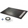 Base de Duche Preta Ral 9005 Premium