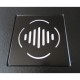 Grelha Metalica - inox e cores