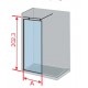 Painel fixo para duche Fresh Arena