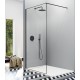 Painel fixo para duche Fresh Arena Perfil Preto