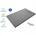 Base de Duche Cinza Acetinado Mod. NILO