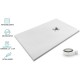 Base de Duche Branca AIRSTONE Ultra-Leve Antiderrapante