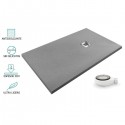 Base de Duche Cinza Mod. AIRSTONE Antiderrapante Ral 7037