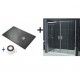 Base de duche + Resguardo de Duche Frontal Mod. Galdana