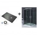 Base Duche Grafite + Resguardo Duche Mod. SALADA