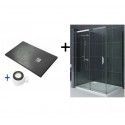 Base Duche Grafite + Resguardo Mod. Portinatx