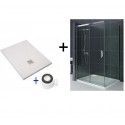 Base Duche Branco + Resguardo Mod. Portinatx